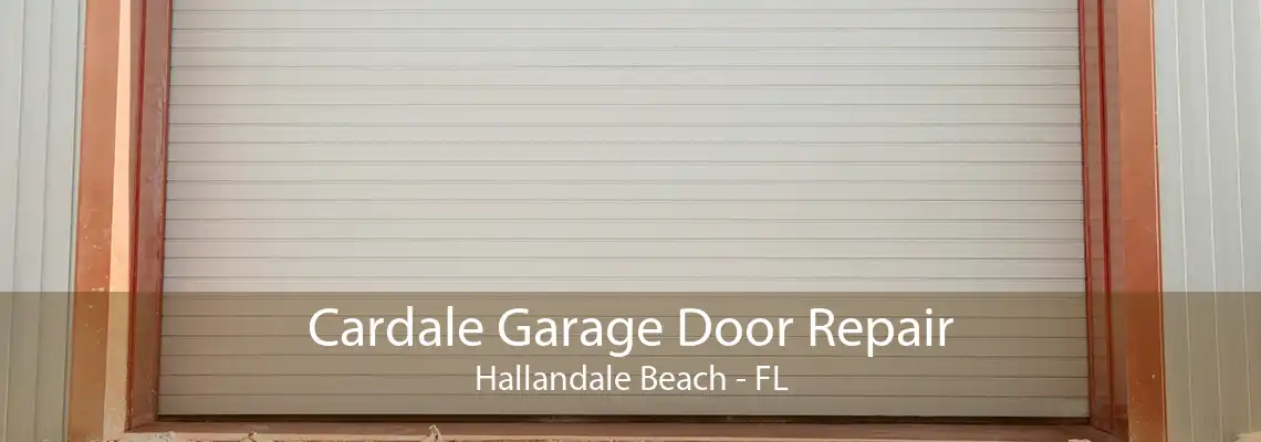 Cardale Garage Door Repair Hallandale Beach - FL