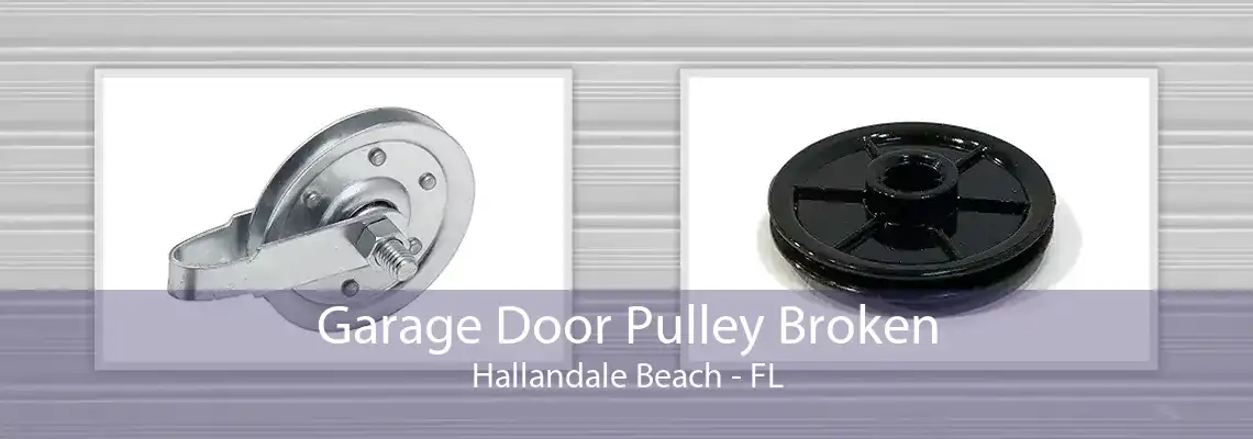 Garage Door Pulley Broken Hallandale Beach - FL