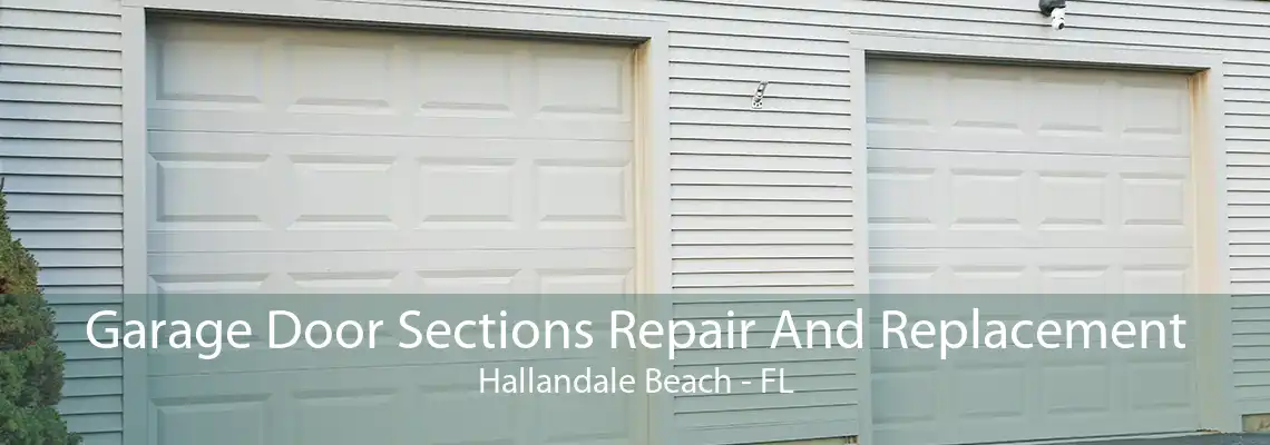 Garage Door Sections Repair And Replacement Hallandale Beach - FL