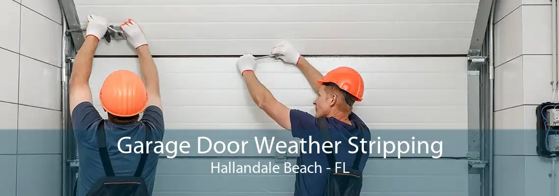 Garage Door Weather Stripping Hallandale Beach - FL