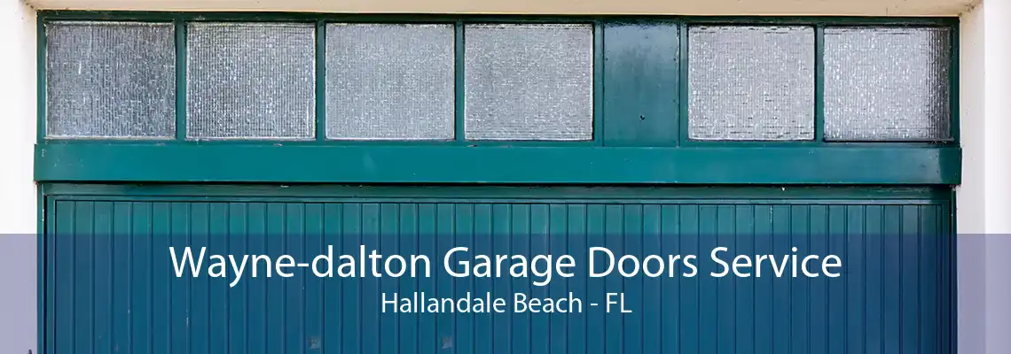 Wayne-dalton Garage Doors Service Hallandale Beach - FL